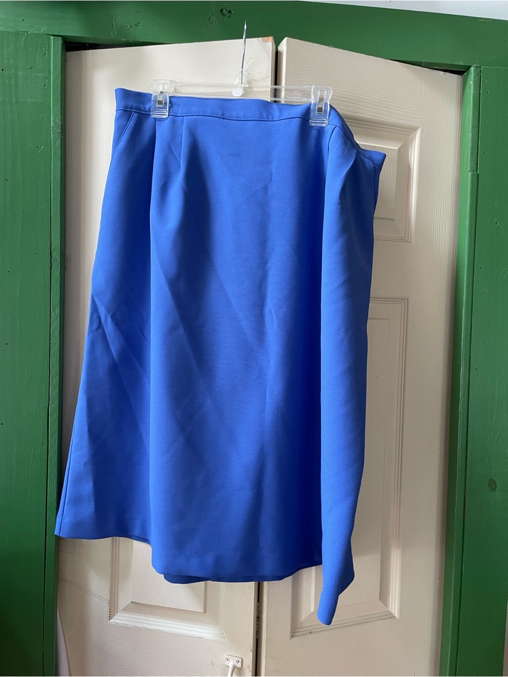 Classic A-Line Blue Women's Skirt